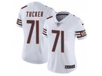 Limited Women's Marquez Tucker Chicago Bears Nike Vapor Untouchable Jersey - White