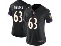 Limited Women's Michael Onuoha Baltimore Ravens Nike Alternate Vapor Untouchable Jersey - Black