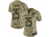 Limited Women's Mike Davis Chicago Bears Nike 2018 Salute to Service Jersey - Camo
