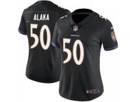 Limited Women's Otaro Alaka Baltimore Ravens Nike Alternate Vapor Untouchable Jersey - Black