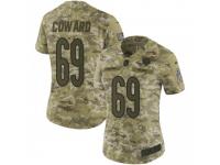 Limited Women's Rashaad Coward Chicago Bears Nike 2018 Salute to Service Jersey - Camo