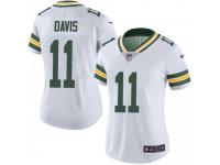 Limited Women's Trevor Davis Green Bay Packers Nike Vapor Untouchable Jersey - White