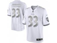 Limited Youth Bennett Jackson Baltimore Ravens Nike Platinum Jersey - White