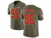 Limited Youth Cavon Walker Kansas City Chiefs Nike 2017 Salute to Service Jersey - Green