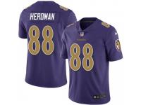 Limited Youth Cole Herdman Baltimore Ravens Nike Team Color Vapor Untouchable Jersey - Purple