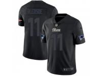Limited Youth Drew Bledsoe New England Patriots Nike Jersey - Black Impact Vapor Untouchable