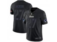 Limited Youth J.C. Jackson New England Patriots Nike Jersey - Black Impact Vapor Untouchable