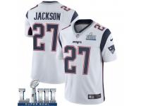 Limited Youth J.C. Jackson New England Patriots Nike Super Bowl LIII Vapor Untouchable Jersey - White