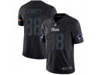 Limited Youth Martellus Bennett New England Patriots Nike Jersey - Black Impact Vapor Untouchable
