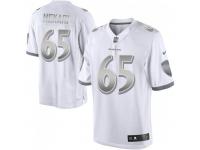 Limited Youth Patrick Mekari Baltimore Ravens Nike Platinum Jersey - White