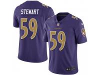 Limited Youth Silas Stewart Baltimore Ravens Nike Team Color Vapor Untouchable Jersey - Purple