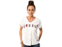 Los Angeles Angels of Anaheim Majestic Women's 2015 Cool Base Jersey - White
