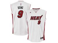 Luol Deng Miami Heat adidas Home Replica Jersey C White