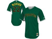 Majestic Andrew McCutchen Pittsburgh Pirates Celtic Cool Base Batting Practice Player Jersey - Green