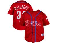 Majestic Roy Halladay Philadelphia Phillies Preschool Closehole Mesh Player Jersey - Red