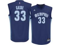 Marc Gasol Memphis Grizzlies adidas Replica Jersey - Navy