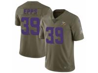 Marcus Epps Men's Minnesota Vikings Nike 2017 Salute to Service Jersey - Limited Green
