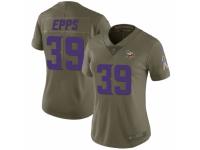 Marcus Epps Women's Minnesota Vikings Nike 2017 Salute to Service Jersey - Limited Green