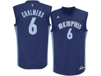 Mario Chalmers Memphis Grizzlies adidas Replica Jersey - Navy