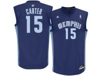 Memphis Grizzlies Men Vince Carter Team Color Replica Basketball Jersey