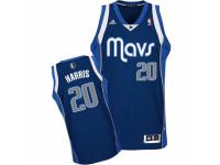 Men Adidas Dallas Mavericks #20 Devin Harris Swingman Navy Blue Alternate NBA Jersey