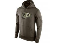 Men Anaheim Ducks Nike Salute To Service NHL Hoodie