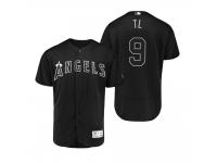 Men Angels Tommy La Stella TL Black 2019 Players' Weekend Jersey