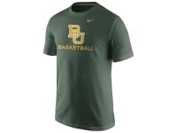 Men Baylor Bears Nike University Basketball Green T-Shirt