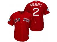Men Boston Red Sox Xander Bogaerts #2 2017 Spring Training Grapefruit League Patch Red Cool Base Jersey
