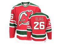 Men CCM Team Classic New Jersey Devils #26 Patrik Elias Premier Red-Green Throwback NHL Jersey