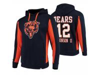 Men Chicago Bears Allen Robinson Navy Team Iconic Pullover Hoodie