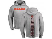 Men Chicago Bears Ha Ha Clinton-Dix Ash - #21 Football Pullover Hoodie Backer