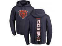 Men Chicago Bears Ha Ha Clinton-Dix Navy Blue - #21 Football Pullover Hoodie Backer