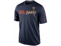 Men Chicago Bears Nike Navy Gold Collection T-Shirt
