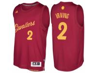 Men Cleveland Cavaliers #2 Kyrie Irving Burgundy 2016 Christmas Day NBA Swingman Jersey