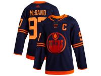 Men Connor McDavid Edmonton Oilers adidas Alternate Player Jersey - Navy