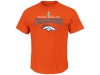 Men Denver Broncos Majestic Super Bowl 50 Champions Choice VIII T-Shirt - Orange