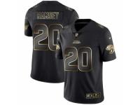 Men Jacksonville Jaguars #20 Jalen Ramsey Black Golden Edition 2019 Vapor Untouchable Limited Jersey