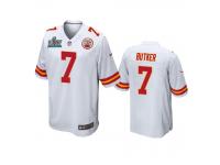 Men Kansas City Chiefs Harrison Butker White Super Bowl LIV Game Jersey