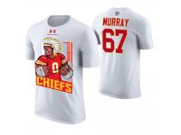 Men Kansas City Chiefs Jimmy Murray #67 White Cartoon And Comic Artistic Painting T-Shirt
