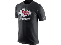 Men Kansas City Chiefs Nike Facility T-Shirt - Anthracite