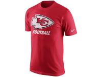 Men Kansas City Chiefs Nike Facility T-Shirt - Red