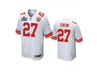 Men Kansas City Chiefs Rashad Fenton White Super Bowl LIV Game Jersey