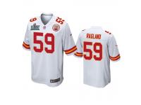 Men Kansas City Chiefs Reggie Ragland White Super Bowl LIV Game Jersey
