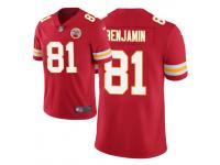 Men Kelvin Benjamin #81 Kansas City Chiefs Red Vapor Untouchable Limited Jersey