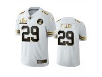 Men Kendall Fuller Chiefs White Super Bowl LIV Golden Edition Jersey
