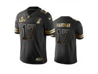 Men Mecole Hardman Chiefs Black Super Bowl LIV Golden Edition Jersey
