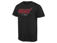 Men Miami Heat Noches Enebea T-Shirt - Black