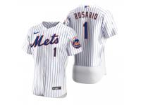 Men New York Mets Amed Rosario Nike White 2020 Jersey