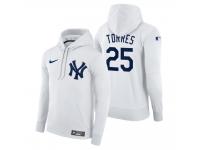 Men New York Yankees Gleyber Torres Nike White Home Hoodie
